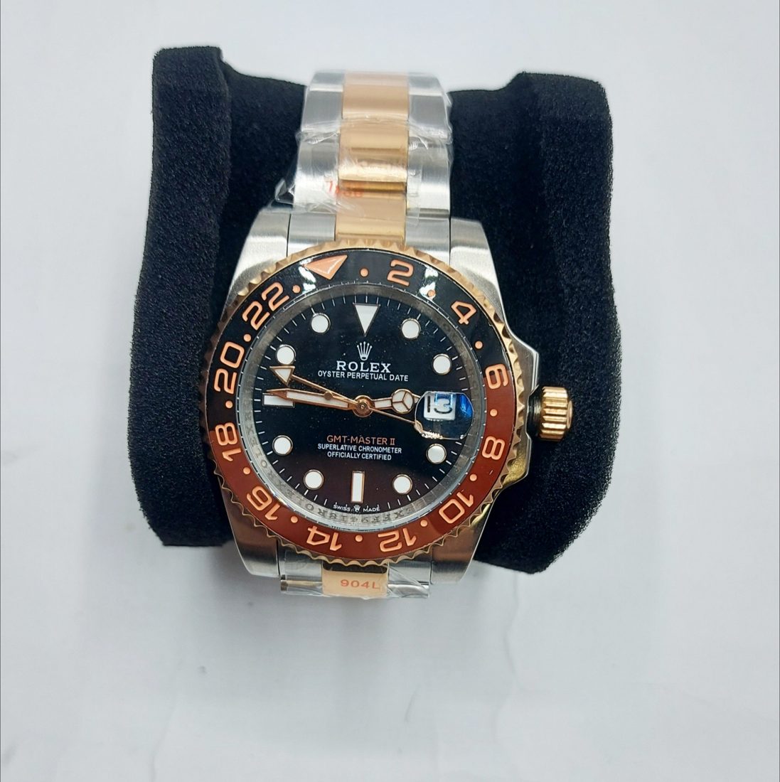 Kolekcija A Ref. GM-102 — Root Beer bezel, dvobojna Jubilee zapestnica